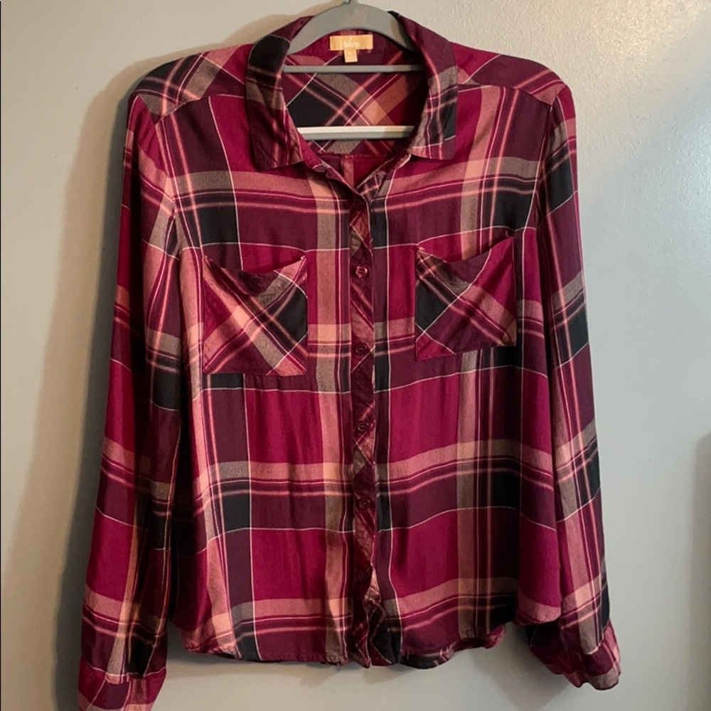 Takara Plaid Button Down shirt